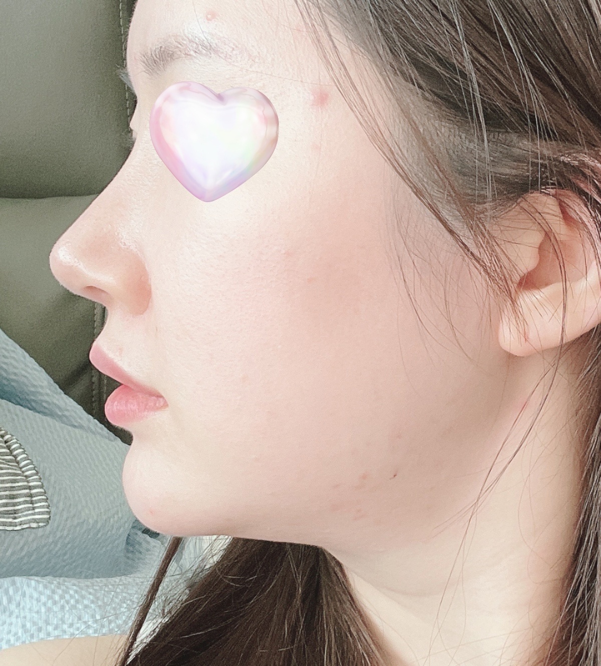 눈,코,이중턱 다 다 만족이요